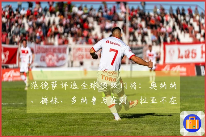 范德萨评选全球顶级门将：奥纳纳、裤袜、多纳鲁马在列，拉亚不在名单中