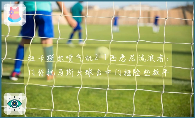 纽卡斯尔喷气机2-1西悉尼流浪者，门将托马斯头球击中门框险些扳平